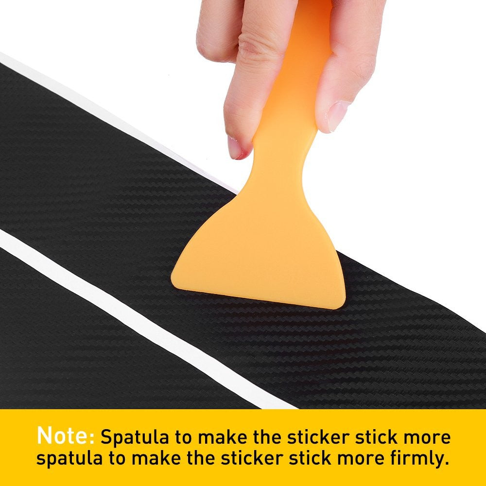 4&Accessories Carbon Fiber Car Scuff Plate Door Sill 4D Sticker Protector 2021