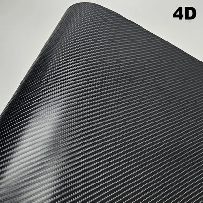 Carbon Fiber Car Body Vinyl Wrap Matte Accessories Glossy Black Sticker 3D 4D 5D 6D Auto Foil Cover Motorcycle Decoration Film