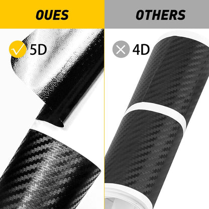 4&Accessories Carbon Fiber Car Scuff Plate Door Sill 4D Sticker Protector 2021